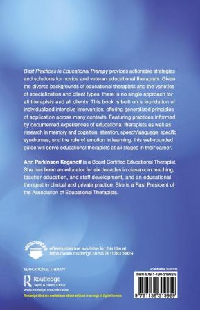 Best Practices in Educational Therapy