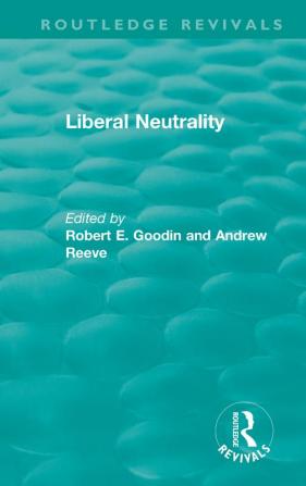 Liberal Neutrality