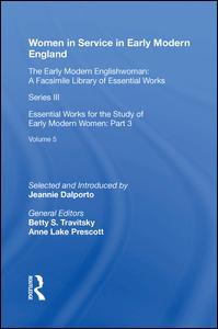 Women in Service in Early Modern England