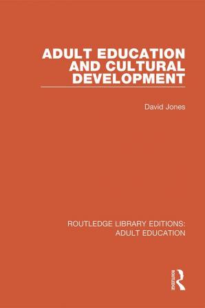 Adult Education and Cultural Development