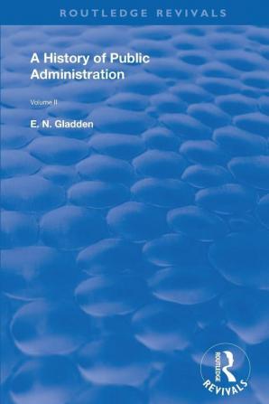 History of Public Administration