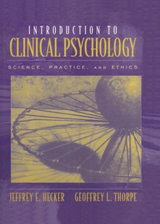 Introduction to Clinical Psychology