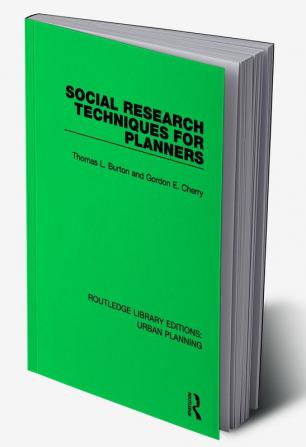 Social Research Techniques for Planners