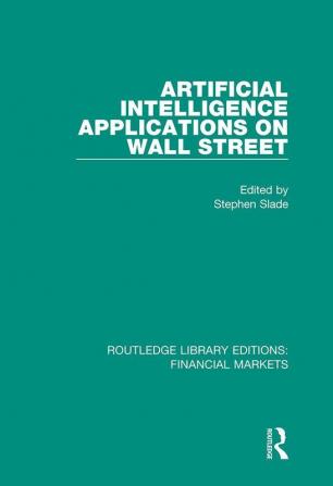 Artificial Intelligence Applications on Wall Street