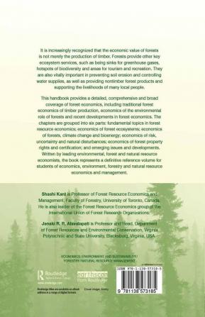 Handbook of Forest Resource Economics