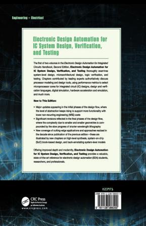 Electronic Design Automation for IC System Design Verification and Testing