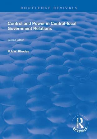 Control and Power in Central-local Government Relations