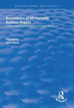 Economics of Marketable Surplus Supply