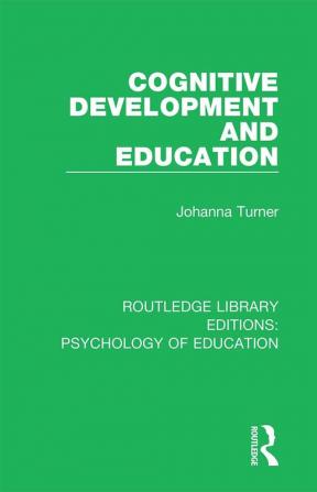 Cognitive Development and Education