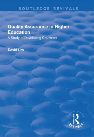 Quality Assurance in Higher Education