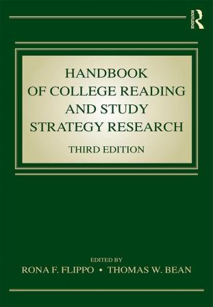 Handbook of College Reading and Study Strategy Research