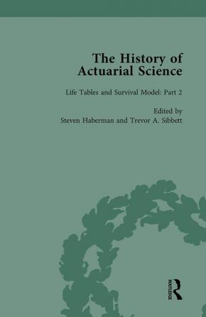 History of Actuarial Science Vol II