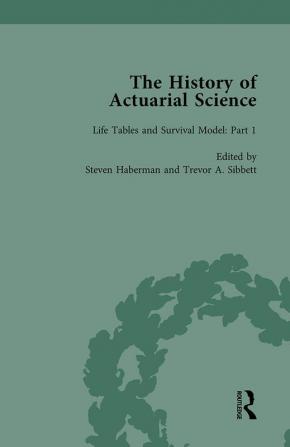 History of Actuarial Science Vol I