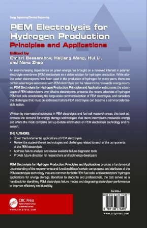 PEM Electrolysis for Hydrogen Production