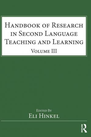 Handbook of Research in Second Language Teaching and Learning