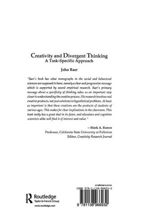 Creativity and Divergent Thinking