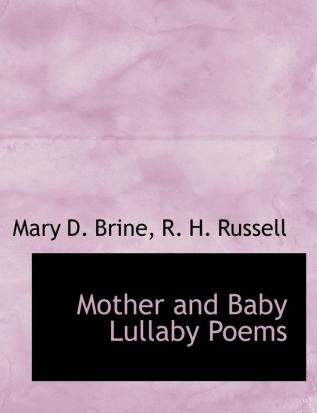 Mother and Baby Lullaby Poems