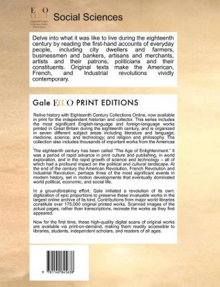 A New Experiment for the Prevention of Crimes; Addressed to the Serious Consideration of the Legislatures of Great-Britain and Ireland. by J.Z. Holwell ...