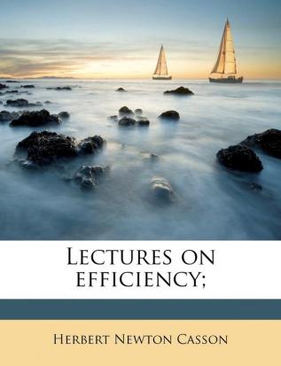 Lectures on Efficiency;