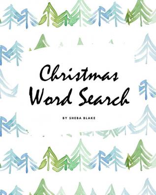 Christmas Word Search Puzzle Book - Medium Level (8x10 Puzzle Book / Activity Book)