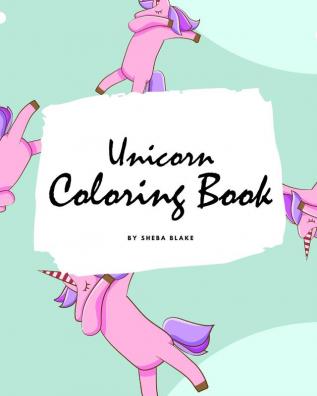 Unicorn Coloring Book for Children (8x10 Coloring Book / Activity Book)