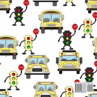 Bus Coloring Book for Children (8.5x8.5 Coloring Book / Activity Book)