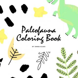 Paleofauna Coloring Book for Children (8.5x8.5 Coloring Book / Activity Book): 3 (Paleofauna Coloring Books)