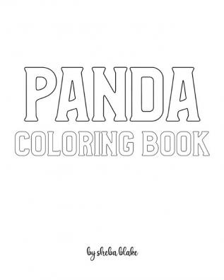 Panda Coloring Book for Children - Create Your Own Doodle Cover (8x10 Softcover Personalized Coloring Book / Activity Book)