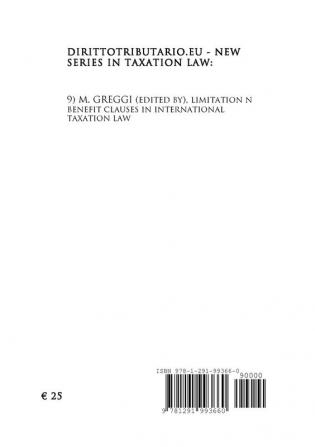 Limitation on Benefit Clauses in International Taxation Law