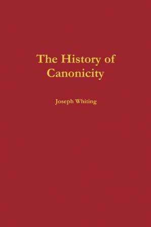 The History of Canonicity