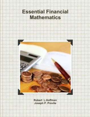 Essential Financial Mathematics