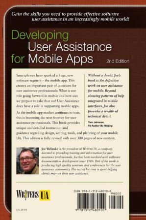 Developing User Assistance for Mobile Apps - 2nd Edition