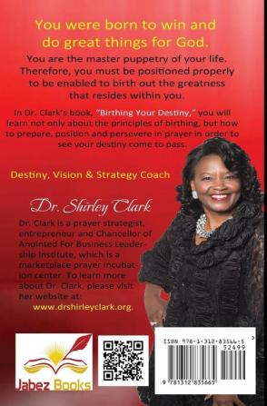 Birthing Your Destiny: Learn How to release the greatness of God within you to obtain your destiny.