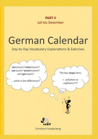 Day-to-Day German Calendar