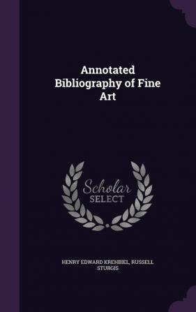 Annotated Bibliography of Fine Art