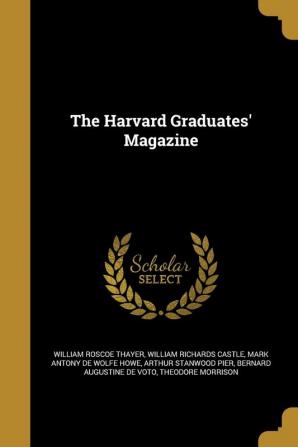 The Harvard Graduates' Magazine