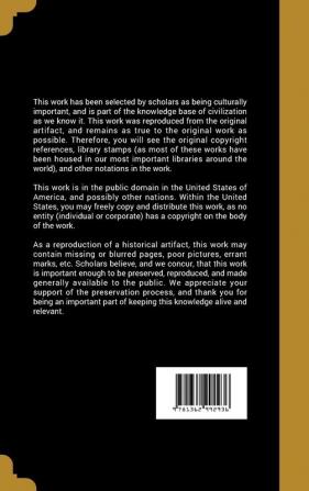 An Imperial Commonwealth Being a Discussion of the Conditions and Possibilities Underlying the Unity of the British Empire and a Plan for the ... in the Interests of the British People ...