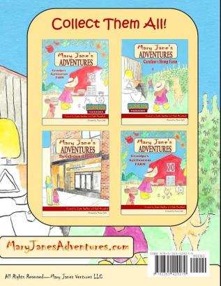 Mary Jane's Adventures - Caroline's Hemp Farm COLORING BOOK