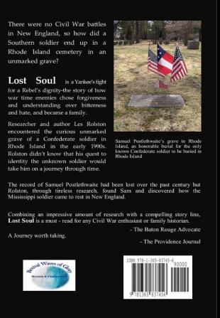 Lost Soul: A Confederate Soldier In New England