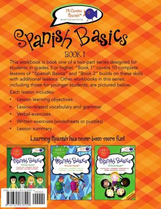 Book 1 Spanish Basics (Grades 3-6)