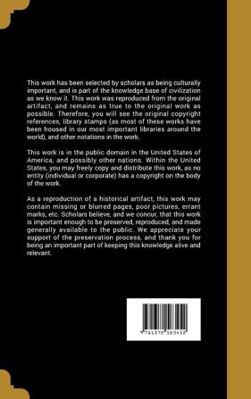 A Manual of Diseases of the Throat and Nose Including the Pharynx Larynx Trachea Oesophagus Nasal Cavities and Neck; Volume 1