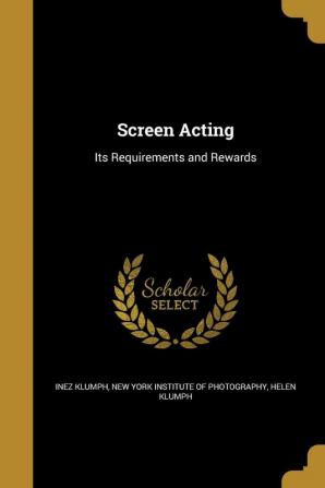 Screen Acting