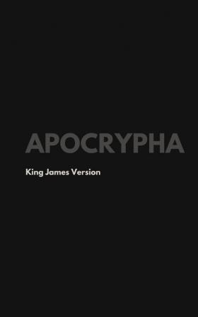 Apocrypha King James Version