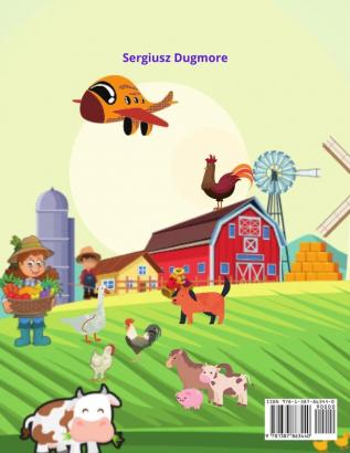 Farm Animals Coloring Book: Amazing Farm Animals Coloring Book Acute Farm Animals Coloring Book for Kids Ages 3+ Gift Idea for Preschoolers with Country Farm Animals to Color