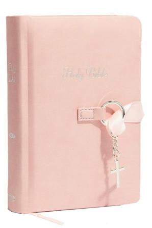 NKJV, SIMPLY CHARMING BIBLE, HARDCOVER, PINK