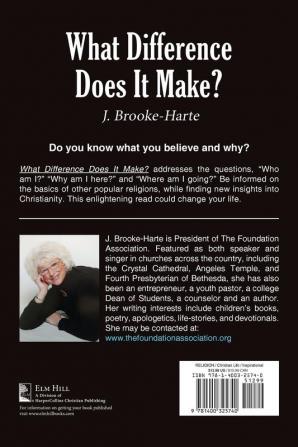 What Difference Does It Make?: The Busy Person’s Guide to Christianity