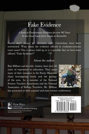 Fake Evidence: A Look at Evolutionary Evidence for over 90 Years in the Court Cases from Scopes to Kitzmiller