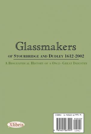 Glassmakers of Stourbridge and Dudley 1612-2002