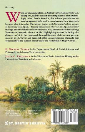 The History of Venezuela (Palgrave Essential Histories Series)