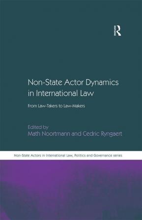 Non-State Actor Dynamics in International Law